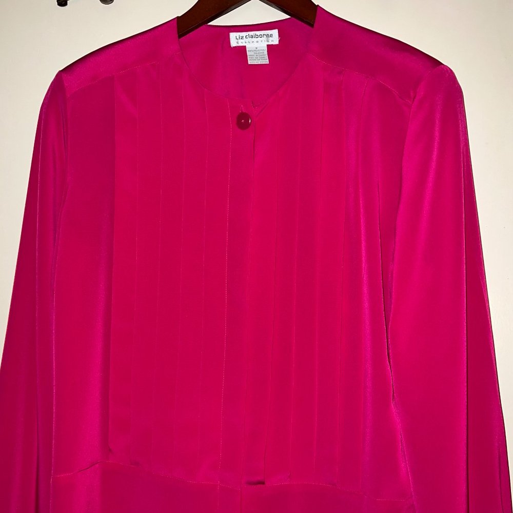 Women’s - 2000's WOMEN'S LIZ CLAIBORNE GRANDMACORE SZ 8 LONG SLEEVE SHIRT PGC